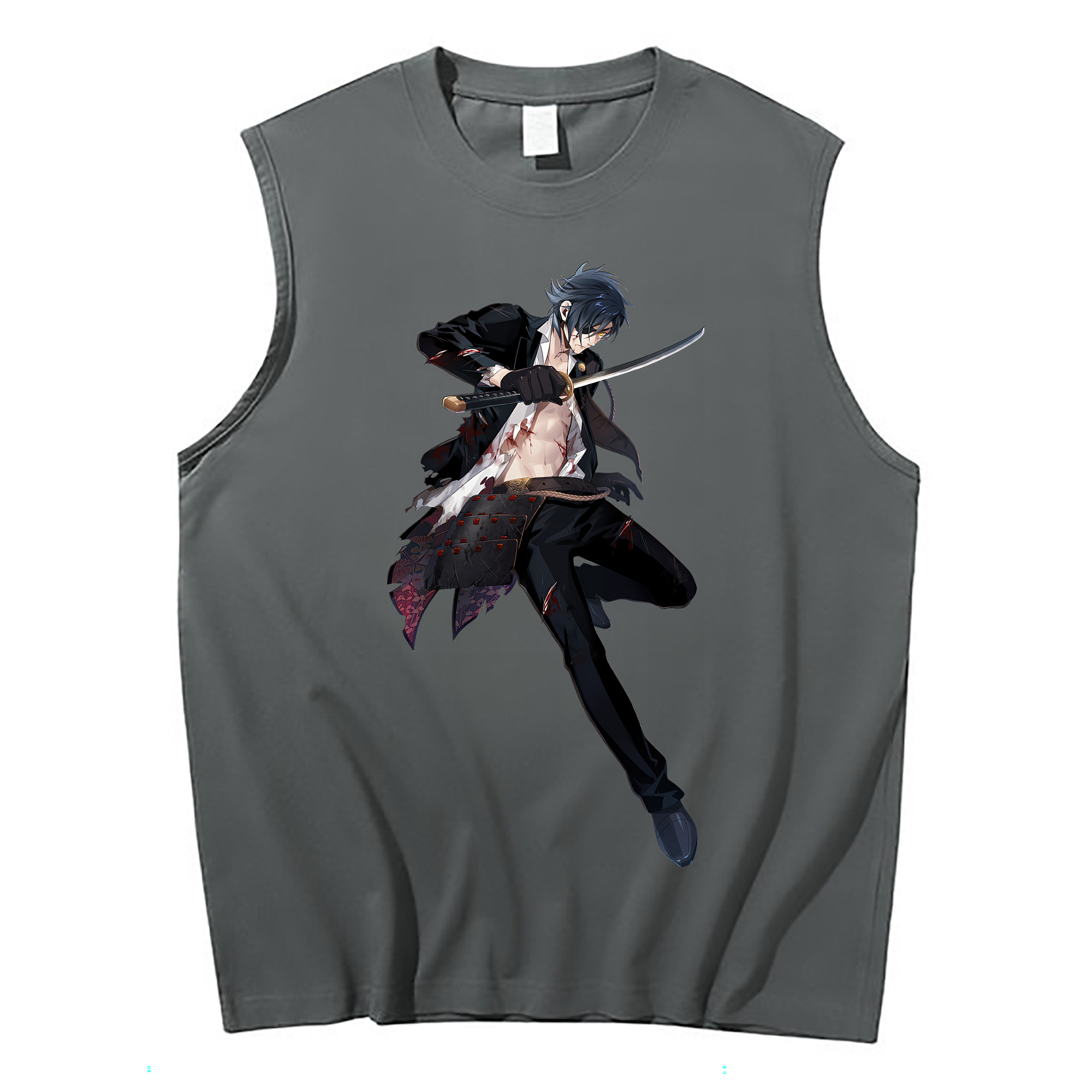 （画像用） 刀剣乱舞 Touken Ranbu コットン100％タンクトップ（フロントプリント）